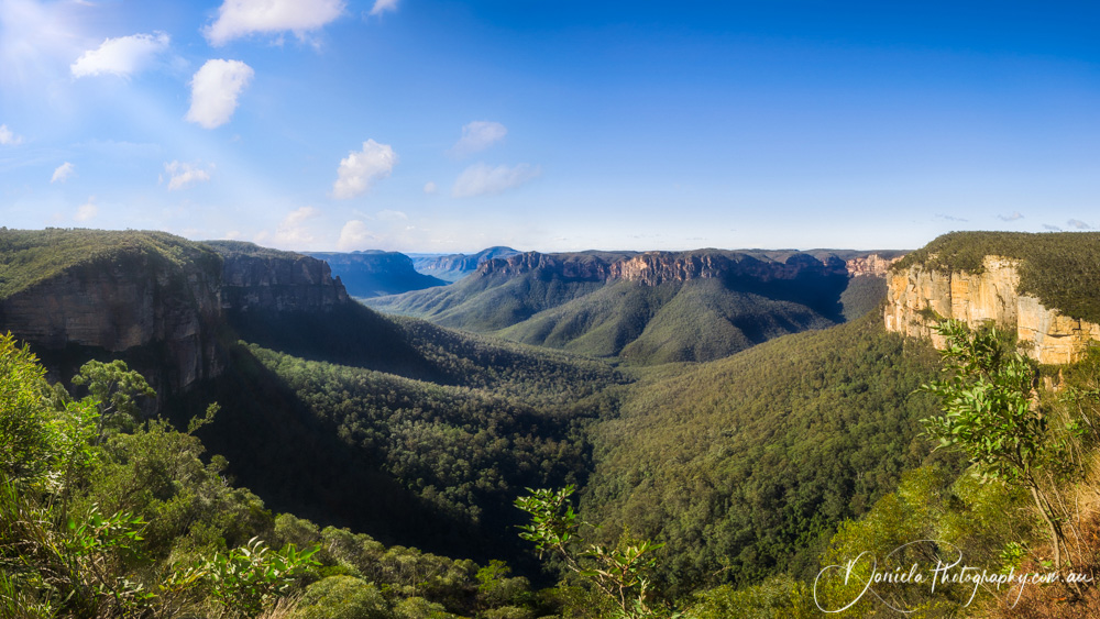 Blue Mountains Govetts Leap Panorama